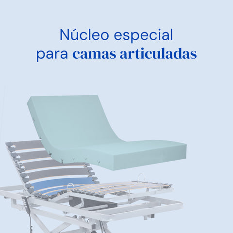 Wasserdichte Schaummatratze - Professional HR - 90x190 cm