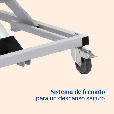 Elektrisch verstellbares Krankenhausbett mit Hubwagen, Seitengittern, medizinischer Matratze und Kopf- und Fußteil