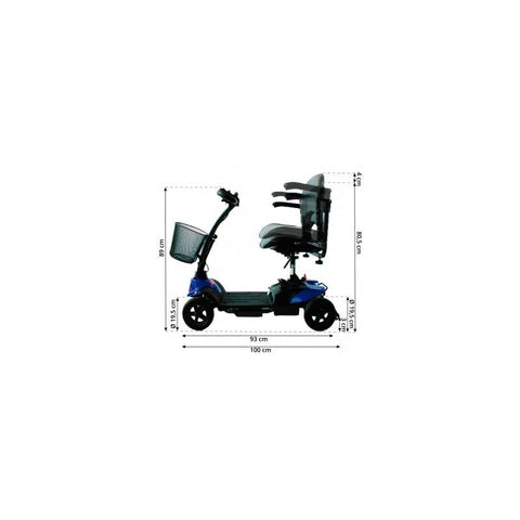 Elektrischer Scooter für eingeschränkte Mobilität Virgo