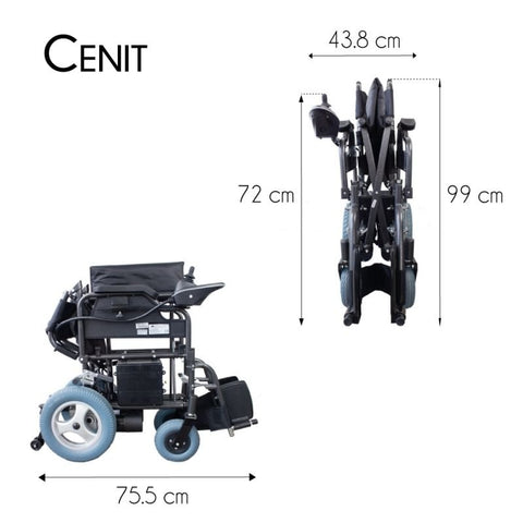 Faltbarer elektrischer Rollstuhl Cenit