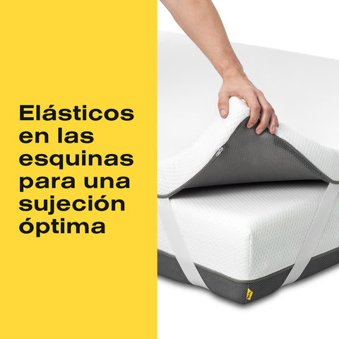 Ferlex - Topper Matratze Elion aus 7 cm viskoelastischem Schaumstoff